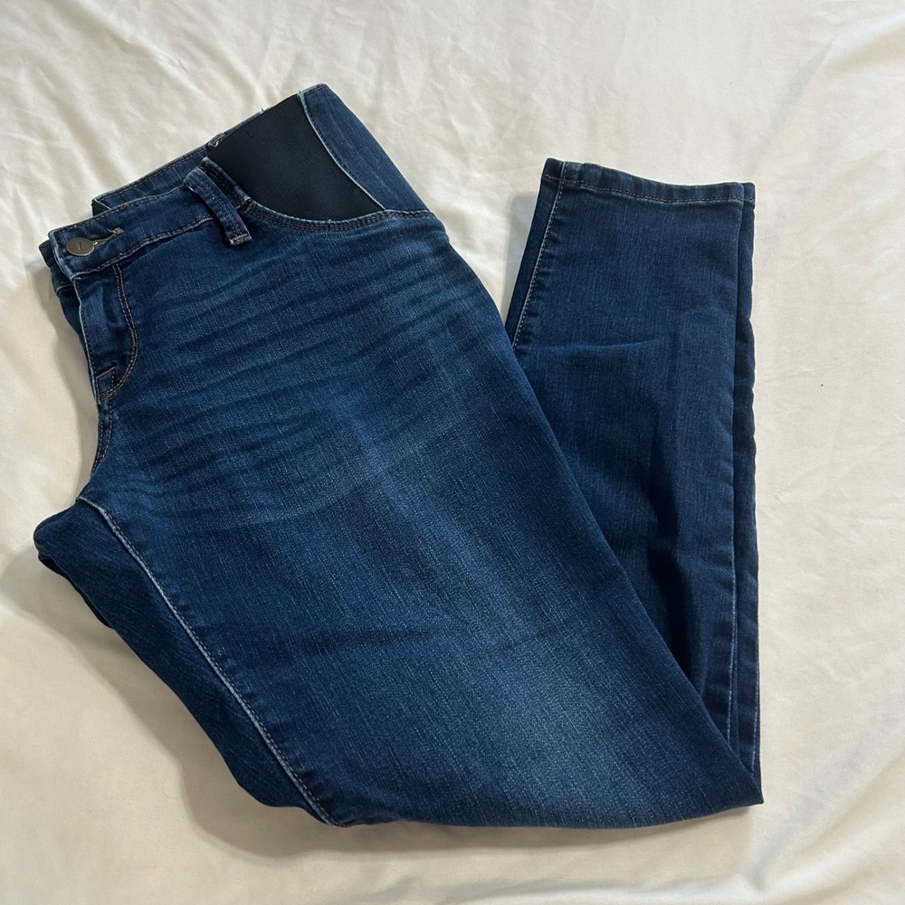 Isabel Maternity by Ingrid & Isabel Skinny Jeans Dark Wash Size 8/29R